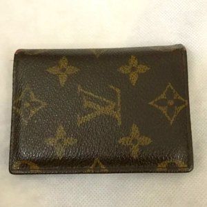 Vintage Louis Vuitton Wallet Card Holder, Good Condition‎